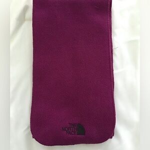 The North Face Magenta Fleece Scarf